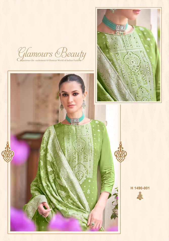 Shamaa 3 By Alok Suit Viscose Jacquard Designer Dress Material Wholesalers In Delhi